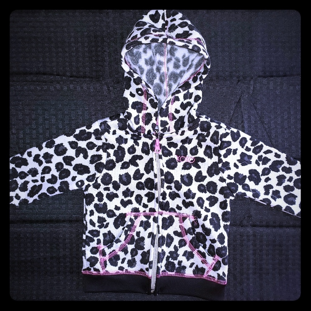 XOXO Leopard Hoodie